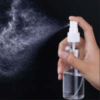 1oz 10ml 30ml 50ml 60ml 100ml 120ml forme ronde emballage fine brume PET flacon pulvérisateur en plastique
