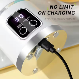 Mixeur Portable Rechargeable en Promotion – Tasse à Jus Frais, Extracteur de Jus Lent pour Oranges, Machine à Jus Sûre avec 12 Lames - Product Image 6