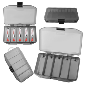 Palmer nhựa câu cá giải quyết hộp rõ ràng Mồi Câu Cá đặt hộp container Thùng tổ chức Lưu trữ hộp với ngăn - Product Image 4