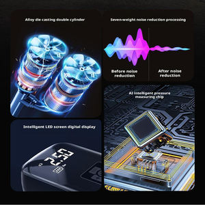 Pompa Pengisi Ban Mobil Berkabel Portabel Listrik Kecil - Product Image 2