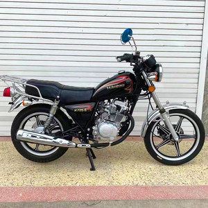 Motocicletta Originale Haojue <span class=keywords><strong>Suzuki</strong></span> Little Prince GN125-2F 125cc 110Km/h Retrò da Uomo per Pendolarismo e Fuoristrada - Product Image 4