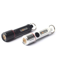 Senter Gantungan Kunci EDC Gaya Baru Bright Bird, Dapat Diisi Ulang USB, Tahan Air IP55, Mini Portabel