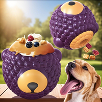 Produit le plus vendu du fabricant de fournitures pour animaux de compagnie société de gros le chien léchant mâchant une tasse de nourriture lente et le jouet pour chien qui fuit
