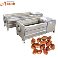 Borstelpolijstmachine Voor Dadels Jujube Dadelpalm Droogborstelreinigingsmachine