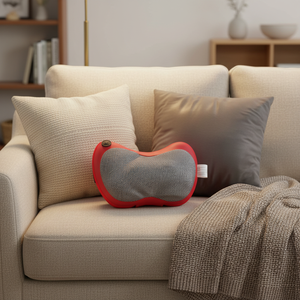 Masajeador de <span class=keywords><strong>cuello</strong></span> y hombros de jade con 4 cabezales, enchufable, para trabajadores de oficina, amasamiento 3D, calor infrarrojo lejano, alivia la rigidez crónica <span class=keywords><strong>al</strong></span> sentarse en casa - Product Image 1