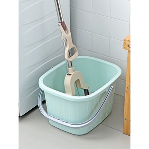 Cubo de agua rectangular grande y grueso, adecuado para uso doméstico, lavandería, fregado, dormitorios estudiantiles y baños de pies. - Product Image 1