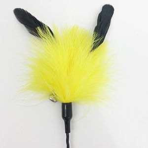 Teasing <span class=keywords><strong>Cat</strong></span> <span class=keywords><strong>Wand</strong></span> Langpol Truthahn feder Biss beständige Glocken feder Ersatz kopf Fairy <span class=keywords><strong>Wand</strong></span> Pet Interactive Movement <span class=keywords><strong>Toys</strong></span> - Product Image 2