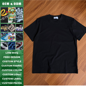 Camiseta de Alta Calidad con Logotipo Personalizado, Algodón Peinado, Doble Costura, Cuello Redondo, Estilo Urbano, Unisex - Product Image 3