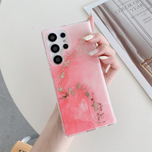 <span class=keywords><strong>Coque</strong></span> de téléphone en marbre brillant TPU de haute qualité pour <span class=keywords><strong>Samsung</strong></span> Galaxy S24 Ultra S22 S23 Plus A14 A34 A54 A53 <span class=keywords><strong>A52</strong></span> 4G <span class=keywords><strong>5G</strong></span> - Product Image 6