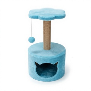 Blue Blossom Petite Cat Retreat con Espíritu Juguetón - Product Image 1