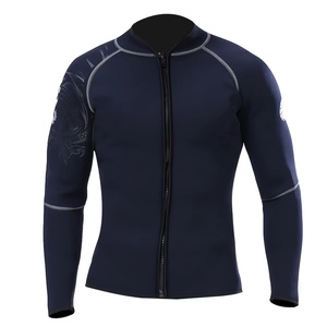 <span class=keywords><strong>Veste</strong></span> de combinaison de plongée en <span class=keywords><strong>néoprène</strong></span> 3 mm durable et imperméable pour hommes et femmes, idéale pour le kitesurf et la pêche sous-marine, couleur et logo personnalisables, OEM/ODM - Product Image 1