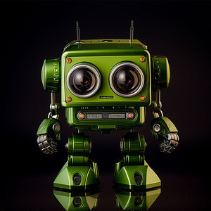 Figura de robot de resina, figura de acción con articulaciones móviles para niños de 7 a 12 años, juguete coleccionable, estatua, regalo - Product Image 2