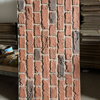 Panel de Piedra PU Ignífugo, Decoración de Pared de Piedra Artificial, Panel de Piedra de Poliuretano Ligero para Uso Comercial