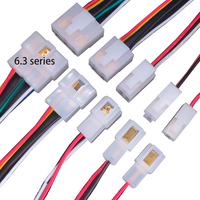 موصل شريطي فارغ بدون لحام ذكر وأنثى XH2.54mm، كابل تمديد توصيل أسلاك نحاسية PVC، 2P، 10 سم، 600 فولت، ODM