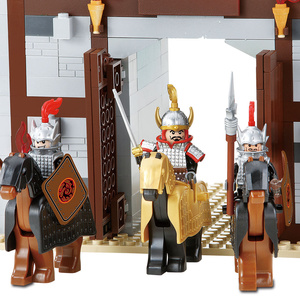 Bloques de Construcción de la Escena del Asedio del Castillo del Rey Héroe Coreano Gwangaeoto, Juguete Histórico de Guerra para Armar - Product Image 2