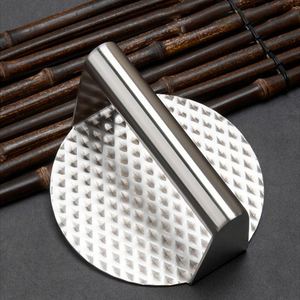 Prensa Manual para Hamburguesas de Acero Inoxidable USSE, Ecológica, con Mango Resistente al Calor, para Hamburguesas Aplastadas - Product Image 3