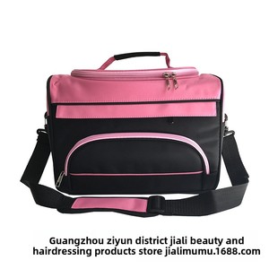 Wholesale <b>Multifunctional</b> Beauty Hairdressing Tool Bag Polyester Canvas Bag <b>Suitcase</b> Zipper for Tattoo Embroidery Barber Bag - Product Image 5