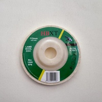 4.5 pouces 115 mm Fine laine disque feutre roue laine polissage roue laine disque pour 115 meuleuse angulaire