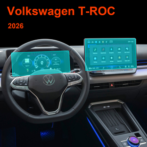 Protection d'écran en verre trempé pour écran du tableau de bord Volkswagen Tiguan T-ROC Atlas Tayron Taos Touareg T-Cross <span class=keywords><strong>Taigo</strong></span> 2027 2026 - Product Image 3