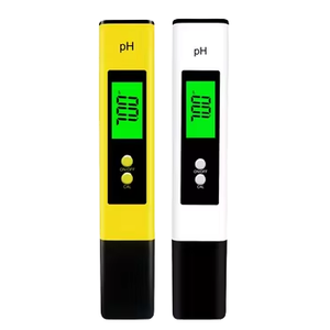 Testeur de qualité de l'eau numérique, pH-mètre, 0,00-14,00 pH, précision 0,01 pH, type stylo portable pour laboratoire, piscine - Product Image 2