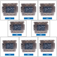 Fotek miniatur TSR-75DA Relay Solid State tipe 3 Phase SSR kontak daya tinggi Load Sealed melindungi fitur DC ke AC