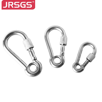 Rich JRSGS — crochet à pression en acier inoxydable, 304/316mm, avec œillet et serrure à vis, vente en gros