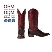 Bottes de cowboy bordeaux personnalisées CHENO pour les trajets quotidiens, chaussures de marche élégantes et fiables pour femmes, toutes occasions.