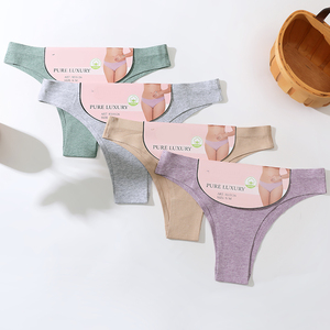 Braguitas de Algodón para Mujer, 7 Colores, Estilo Hipster, Cintura Baja, Cómodas, Transpirables, Lisas, Tallas M-XL, Venta Directa de Fábrica - Product Image 2