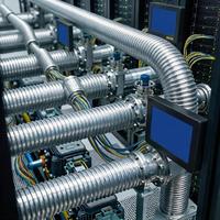 Tuyau métallique flexible sur mesure, fabrication directe usine, SS304, 2,5 pouces, PN16, extrémité soudée pour pipeline chimique