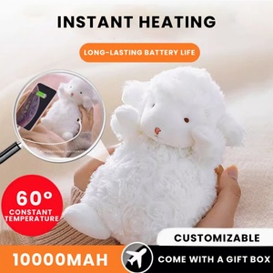 Multi Functional Hand Warmer Rechargeable 10000mAh Mini Cute Plush Toys Pocket Hand Warmer Power Bank - Product Image 2