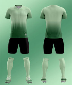 New Style Kurzarm Fußball T-Shirt schnell trocknende Fußball tragen benutzer definierte Persönlichkeit Fußball Uniformen Sets - Product Image 6