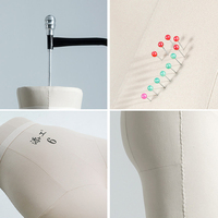Mannequin de couture femme européen pour bas du corps, mannequin de coupe pour pantalon homme, personnalisable pour la confection de patrons et la couture