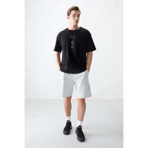 T-shirt oversize pour homme Tommylife, 100% coton, imprimé, manches courtes, jersey doux, coupe ajustée - Product Image 4