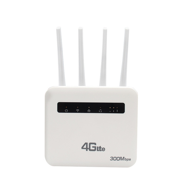 CLM920 4G CPE 300Mbps SIM Card Wireless Router with Built-in Firewall and LTE Hotspot E962