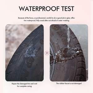 Pegamento de Reparación de Neumáticos WBG de Color Negro, Adhesivo de Goma para Flancos y Pinchazos de Neumáticos, Pegamento Instantáneo para Goma, Neumáticos, Botas y Cinturones - Product Image 6