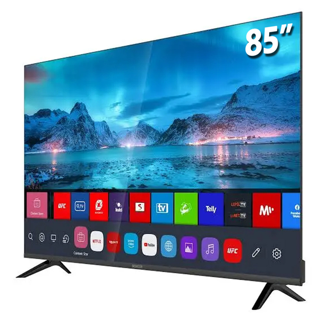 85 Inch Mini LED Smart TV AI Sound Pro HDR10 AI 4K Super Upscaling Filmmaker Mode Large Screen TV For Home Theater