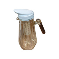 Grand pichet à filtre à eau alcalin 10 tasses pour bouilloire domestique hydrogène minéral