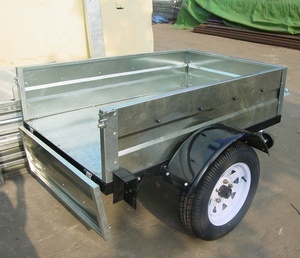 Rimorchio a Gabbia in Acciaio CT0070B Certificato CE/DOT, Fornitura Diretta dal Produttore - Product Image 4