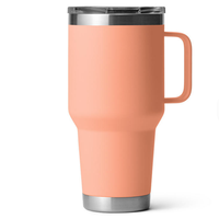 Gobelets isothermes en acier inoxydable de 30 oz avec logo personnalisé, tasse à café de voyage avec poignée portable