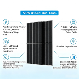 Paneles Fotovoltaicos Monocristalinos Tipo N <span class=keywords><strong>XIPING</strong></span> I- de 695W-720W, Almacén en Europa, Trinasolar, Eficiencia del 22.2%-23.3% - Product Image 1