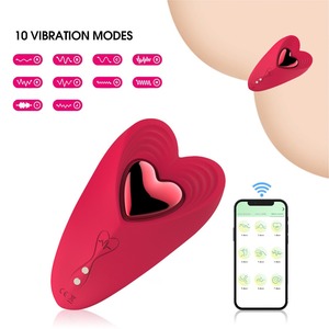 Vibrateur sans fil magnétique en forme de cœur pour femme, télécommande via application, pour œuf vibrant avec sous-vêtements pour moments intimes – Nouveauté très demandée - Product Image 6