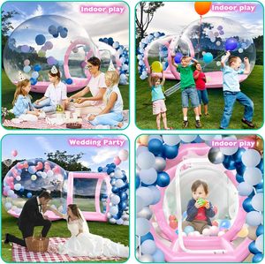 Dôme de camping gonflable sur mesure, transparent et portable, en forme de bulle, pour enfants, disponible en différentes tailles et couleurs - Product Image 5
