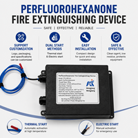 Dispositif d'extinction d'incendie automatique à perfluorohexanone, déclenchement thermique rapide, décharge sur une large plage de températures