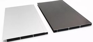 Custom Black Metal Building Materials Anodized Extruded Industrial Profile Aluminum Gusset <b>Plate</b> - Product Image 3
