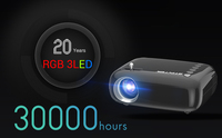 BYINTEK K6 Mini projecteur portable LED Smart 1080P Home cinéma LCD Proyector affichage sans fil jeu mobile