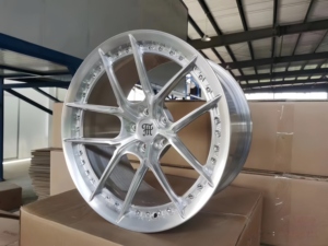 Ruedas forjadas Beadlock de coche de carreras de aluminio personalizado <span class=keywords><strong>Happy</strong></span> Tiger para BMW Benz Audi Corvette Supra Offset 40 PCD 5X112 5x120 5x114,3 - Product Image 5