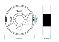 [HOSOME] Plusieurs couleurs disponibles, filament d'imprimante 3D en PLA soyeux, 1,75 mm, 1 kg, pour imprimantes 3D FDM, faible déformation, scellé sous vide