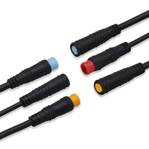M8 Waterproof Connector Cable 4-Core Fire Retardant For EV Control PCB Application - Product Image 1