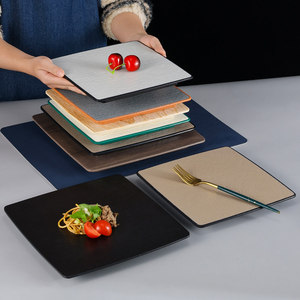 <span class=keywords><strong>Vaisselle</strong></span> en mélamine carrée 100% pour la restauration, ensembles d'assiettes, <span class=keywords><strong>service</strong></span> <span class=keywords><strong>de</strong></span> <span class=keywords><strong>vaisselle</strong></span> pour restaurant - Product Image 5