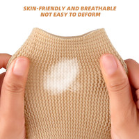 Semelles de compression de sport en silicone élastique pour femmes et hommes Protecteurs de main de patinage artistique et protecteurs de cheville pour le confort